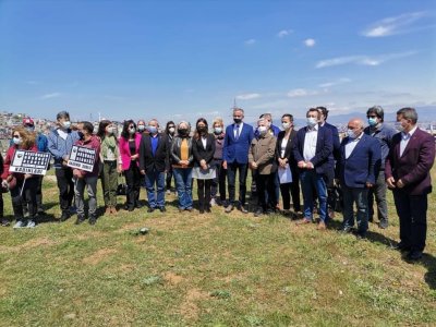 ÇERNOBİL FELAKETİNİN YILDÖNÜMÜNDE GAZİEMİRDE BASIN AÇIKLAMASI GERÇEKLEŞTİRİLDİ.
