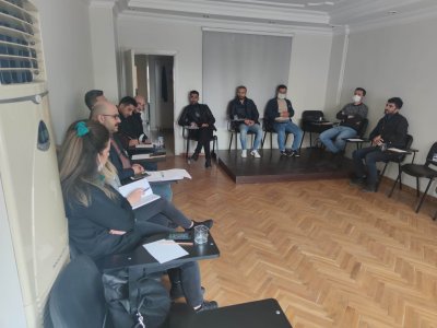 ÇMO DİYARBAKIR BÖLGE TEMSİLCİLİĞİ BATMAN İLİNDEKİ ÜYELERİYLE TOPLANTI GERÇEKLEŞTİRDİ.