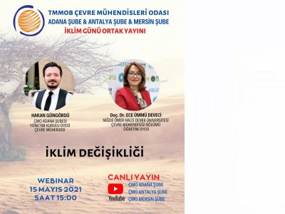ÇMO ADANA ŞUBESİÇMO ANTALYA ŞUBESİÇMO MERSİN ŞUBESİ

İKLİM GÜNÜ ORTAK YAYINI