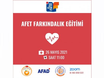 AFET FARKINDALIK EĞİTİMİ DUYURUSU