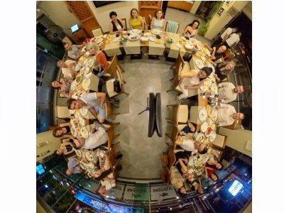 ÜYELERİMİZ İLE AKŞAM YEMEĞİNDE BULUŞTUK