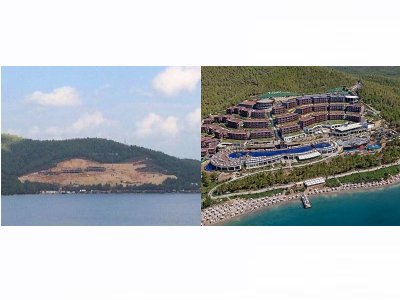 Yanan ormanlar ranta mı açılacak?AKDENİZ GERÇEK GAZETESİ)