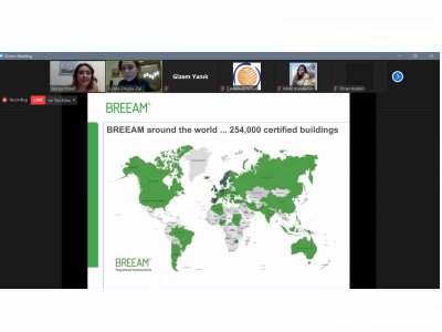 BREEAM METODOLOJİSİ İLE BİNALARIN SÜRDÜRÜLEBİLİRLİĞİNİ ÖLÇMEK KONULU WEBINARIMIZI GERÇEKLEŞTİRDİK