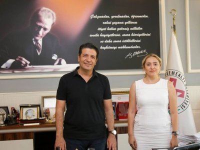 DÖŞEMEALTI BELEDİYE BAŞKANINI ZİYARET ETTİK