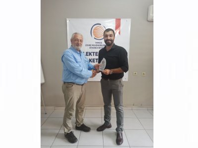 19.09.2021 TARİHİNDE TMMOB ÇEVRE MÜHENDİSLERİ ODASI DİYARBAKIR ŞUBESİ OLARAK `MESLEKTE ONUR YILI PLAKET TÖRENİ` GERÇEKLEŞTİRDİK.