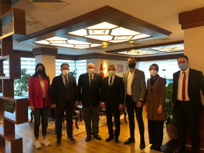 ANKARA BÜYÜKŞEHİR BELEDİYESİ`NE ZİYARETİMİZİ GERÇEKLEŞTİRDİK