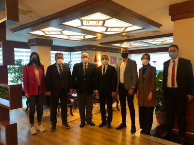 ANKARA BÜYÜKŞEHİR BELEDİYESİ`NE ZİYARETİMİZİ GERÇEKLEŞTİRDİK