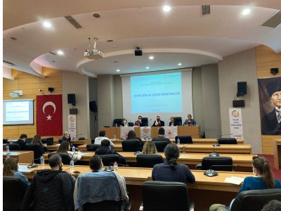 ÇEVRE MÜHENDİSLERİ ODASI ANTALYA ŞUBESİANTALYA ÇEVRE ŞEHİRCİLİK VE İKLİM DEĞİŞİKLİĞİ İL MÜDÜRLÜĞÜ ORTAKLIĞINDA;

MESLEKİ BİLGİLENDİRME EĞİTİMİ GERÇEKLEŞTİRİLMİŞTİR.