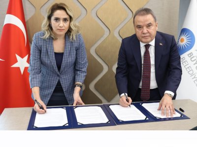 TMMOB ÇEVRE MÜHENDİSLERİ ODASI ANTALYA ŞUBESİ İLE ANTALYA BÜYÜKŞEHİR BELEDİYESİ ARASINDA İŞBİRLİĞİ PROTOKOLÜ İMZALANMIŞTIR
