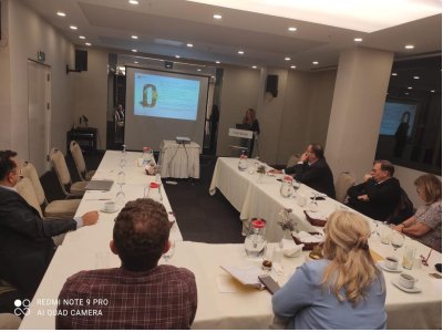 GAZİEMİR ROTARY KULÜBÜ ÜYELERİNE SIFIR ATIK VE ATIK YÖNETİMİ KONUSUNDA BİLGİLENDİRMEDE BULUNDUK.