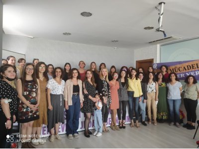 17.10.2021 TARİHİNDE 7. KADIN YEREL KURULTAYINA KATILIM SAĞLADIK.