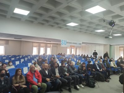 19.11.2021 TARİHİNDE TUNCELİ-DERSİM DE DÜZENLENEN `SU KRİZİ VE YÖNETİMİ` PANELİNE KATILIM SAĞLADIK.