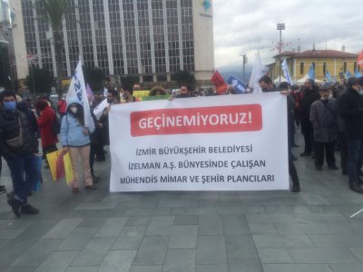 İNSANCA BİR YAŞAM İÇİN ALANLARDAYIZ "GEÇİNEMİYORUZ"
