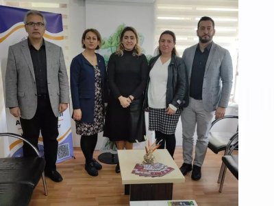 DEVA PARTİSİ` NİN ŞUBEMİZ ZİYARETİ