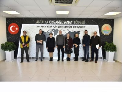 ANTALYA ORGANİZE SANAYİ BÖLGESİNE ZİYARET GERÇEKLEŞTİRİLDİ