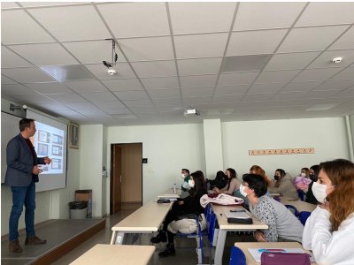 DEÜ ÇEVRE MÜHENDİSLİĞİ BOLÜMÜ MESLEKİ UYGULAMALAR DERSİNE KONUK OLDUK.