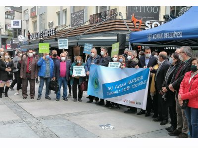 DÜNYA SU GÜNÜ KAPSAMINDA DÜZENLENEN ORTAK BASIN AÇIKLAMASINA KATILDIK.