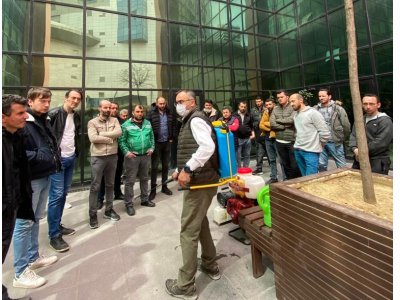 BİYOSİDAL ÜRÜN UYGULAYICI EĞİTİMİ TAMAMLANDI.