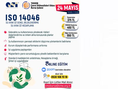 ISO 14046 SU AYAK İZİ BİLGİLENDİRME EĞİTİMİ