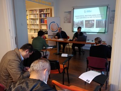 Endüstriyel Mutfaklarda Havalandırma, Koku ve Gaz Kontrolü, Atıksu Yönetimi Eğitimini gerçekleştirdik