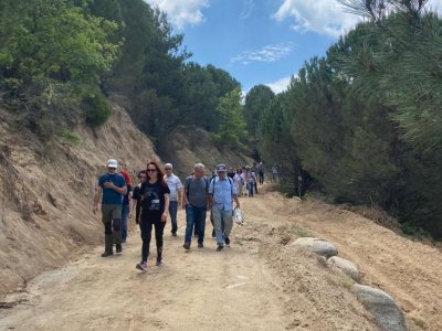 ŞUBEMİZ VE ORMANCILAR DERNEĞİ ORGANİZASYONU İLE DOĞA YÜRÜYÜŞÜ DÜZENLENDİ.