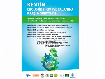 EKOLOJİK YIKIMLA MÜCADELE HAFTASI ETKİNLİKLERİ