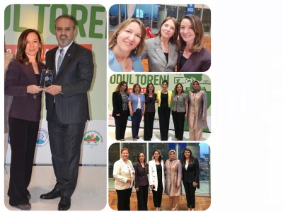 ``ÇEVRE İLE DOST OL`` İYİ UYGULAMA ÖRNEKLERİ YARIŞMASI ÖDÜL TÖRENİ