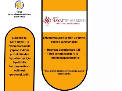 AKTİF HAYAT TIP MERKEZİ İNDİRİM DUYURUSU