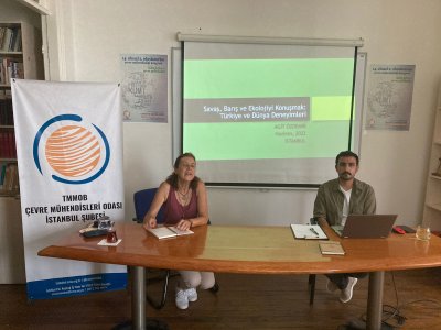"Savaş, Barış ve Ekolojiyi Konuşmak" söyleşisi düzenlendi
