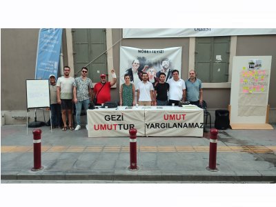 ADALET NÖBETİ`NİN 112. GÜNÜNDE NÖBET MASASINDA YERİMİZİ ALDIK. 