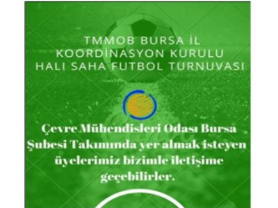 TMMOB BURSA İL KOORDİNASYON KURULU HALI SAHA FUTBOL TURNUVASI