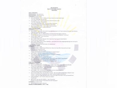 İMAR VE KENTLEŞME ÇALIŞTAYI