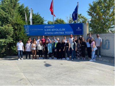 ÖĞRENCİ ÜYELERİMİZ İLE İSKİ İKİTELLİ İÇME SUYU ARITMA TESİSİNE VE İSKİ ATAKÖY ATIKSU ARITMA TESİSİNE TEKNİK GEZİ GERÇEKLEŞTİRDİK.