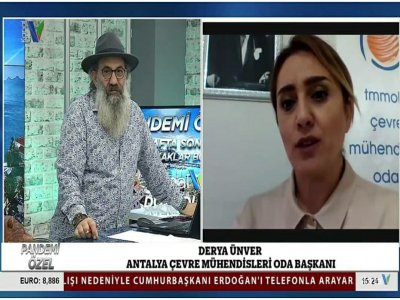 ŞUBE BAŞKANIMIZ DERYA ÜNVER VTVNİN KONUĞU OLDU