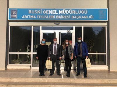 BUSKİ İLE YAPILACAK ORTAK ÇALIŞMALARA İLİŞKİN ÖN DEĞERLENDİRME TOPLANTISI GERÇEKLEŞTİRDİK.