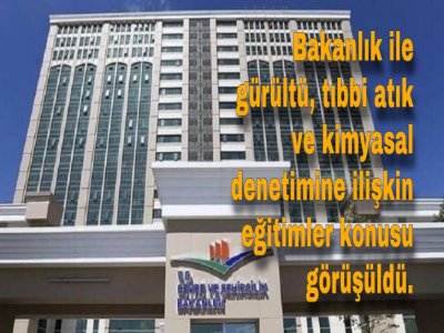 Çevre Mühendisleri Odası, Çevre Yönetimi Genel Müdürü Eyyüp Karahanı Ziyaret Etti