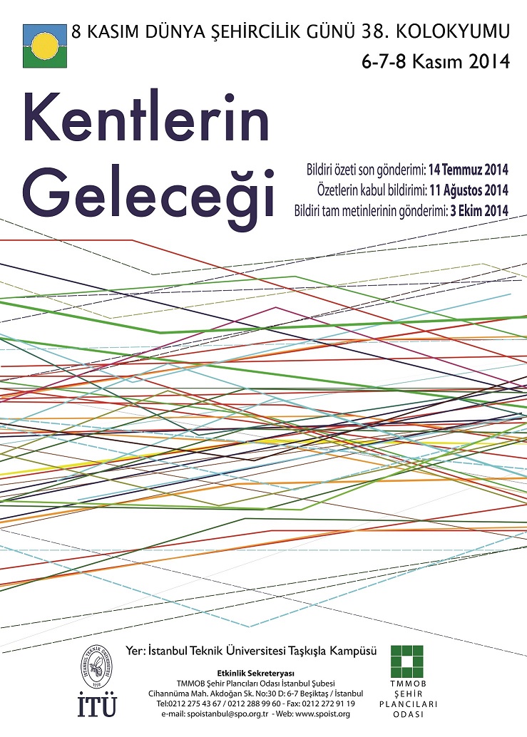 8 KASIM DÜNYA ŞEHİRCİLİK GÜNÜ 38. KOLOKYUMU