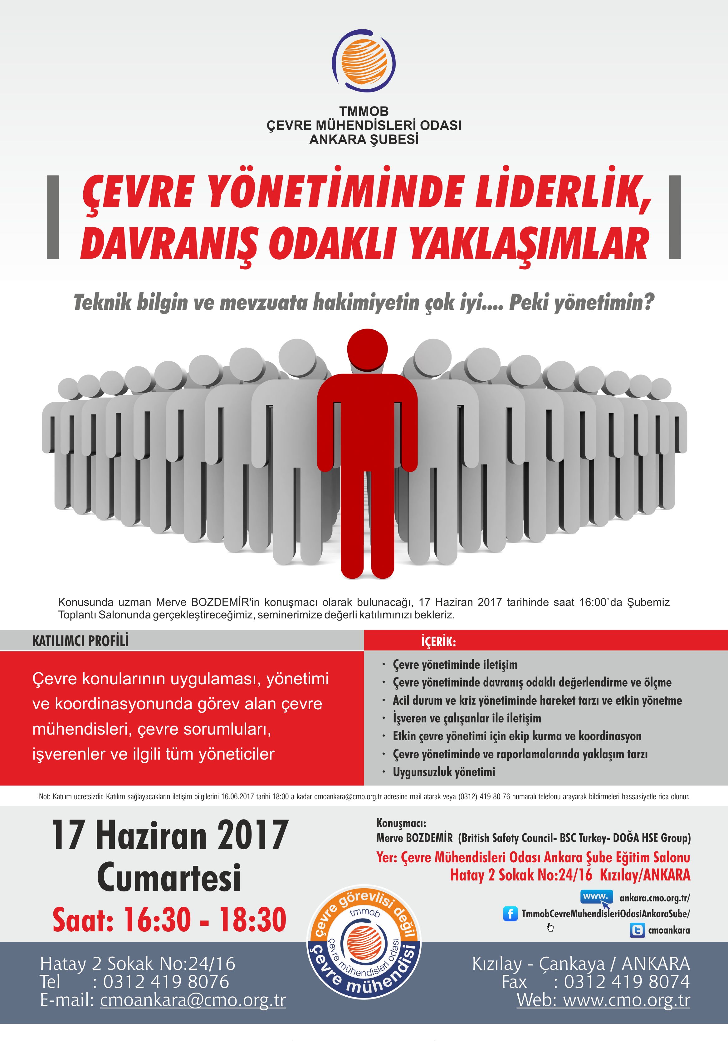 "ÇEVRE YÖNETİMİNDE LİDERLİK VE DAVRANIŞ ODAKLI YAKLAŞIMLAR"