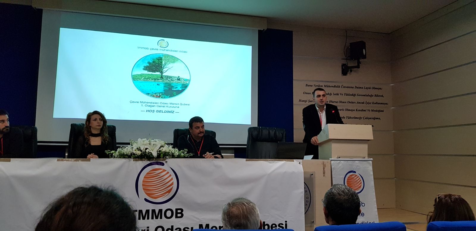 TMMOB ÇEVRE MÜHENDİSLERİ ODASI MERSİN ŞUBESİ GENEL KURULU VE DELEGE BELİRLEME SEÇİMİ YAPILDI