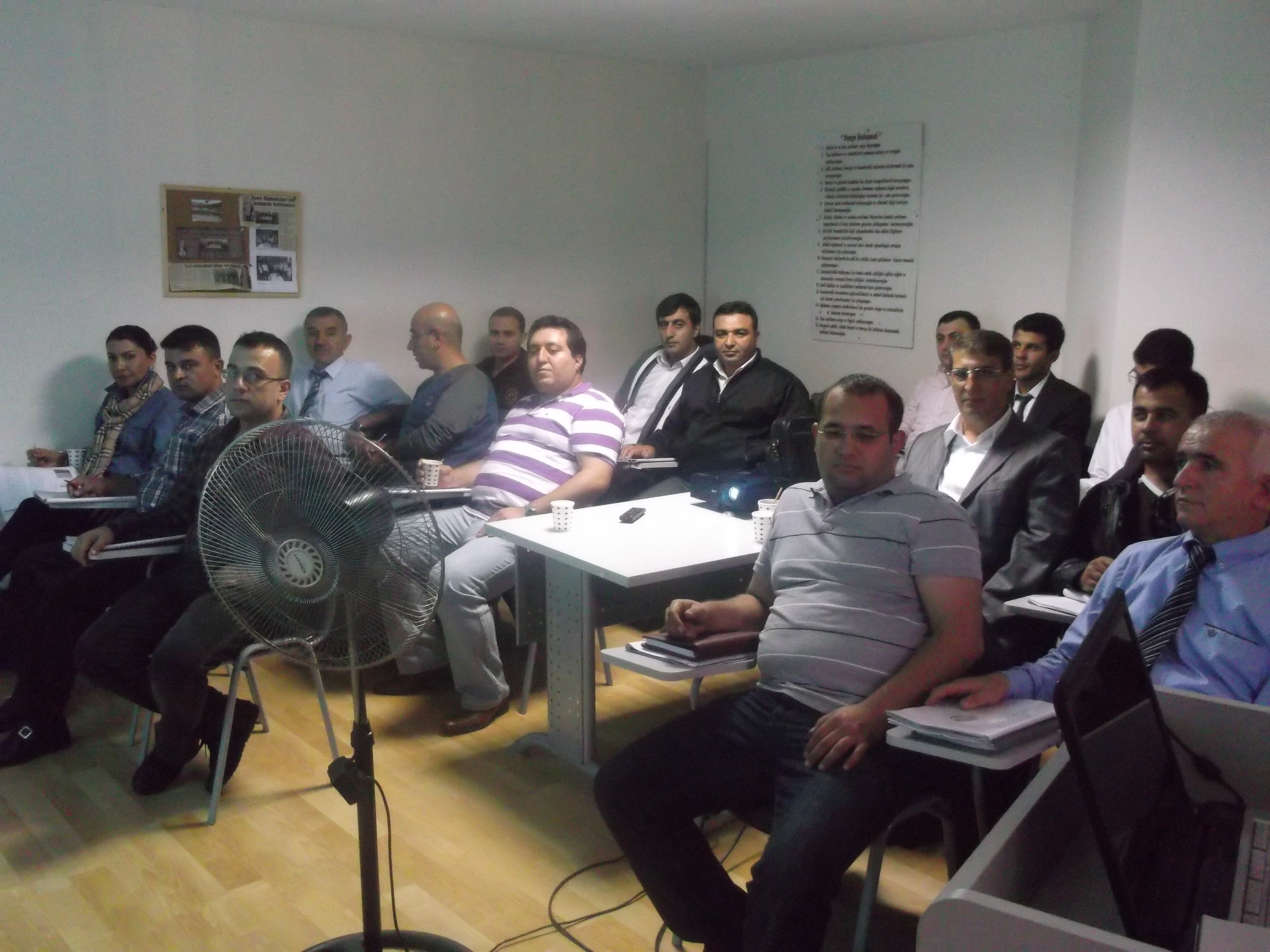 DEVLET HAVA MEYDANLARI PERSONELİNE TEMSİLCİLİĞİMİZ TARAFINDAN A-1 TİP TEMEL EĞİTİM VE SAHA ÖLÇÜMLER-GÜRÜLTÜ EĞİTİMİ VERİLDİ