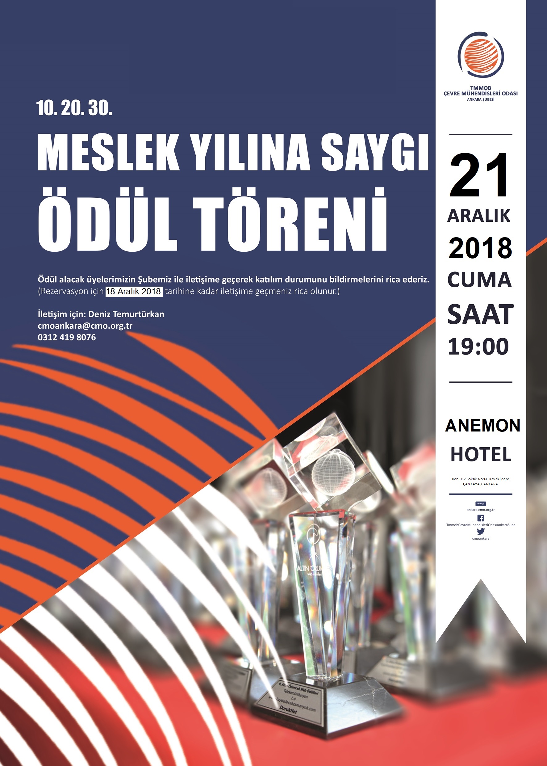 MESLEK YILINA SAYGI ÖDÜL TÖRENİ2018