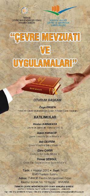 ÇEVRE MEVZUATI VE UYGULAMALARI PANELİ