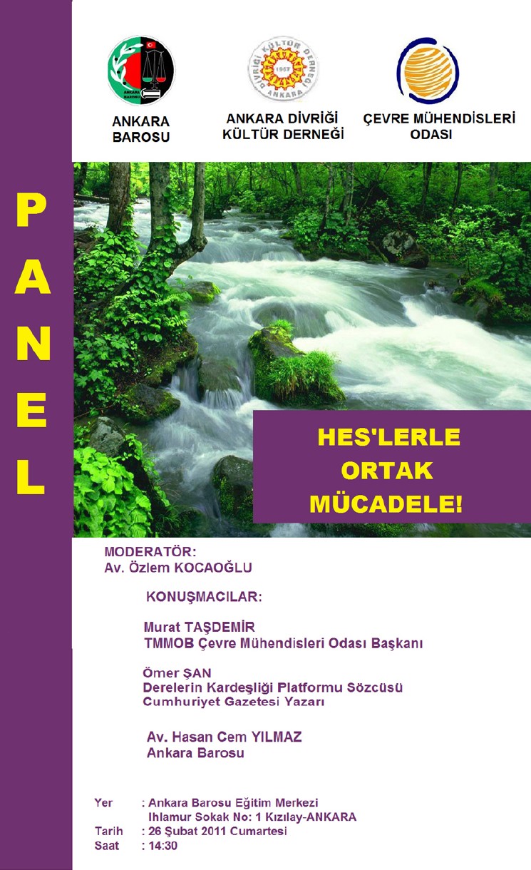 `HES`LERLE ORTAK MÜCADELE` PANELİ 
