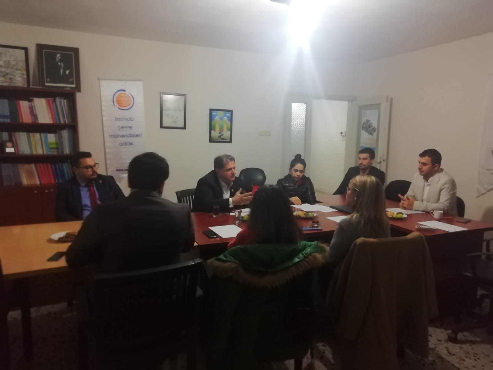 İYİ PARTİ MERSİN MİLLETVEKİLİ SN.ZEKİ SIDALI ODAMIZI ZİYARET ETTİ.