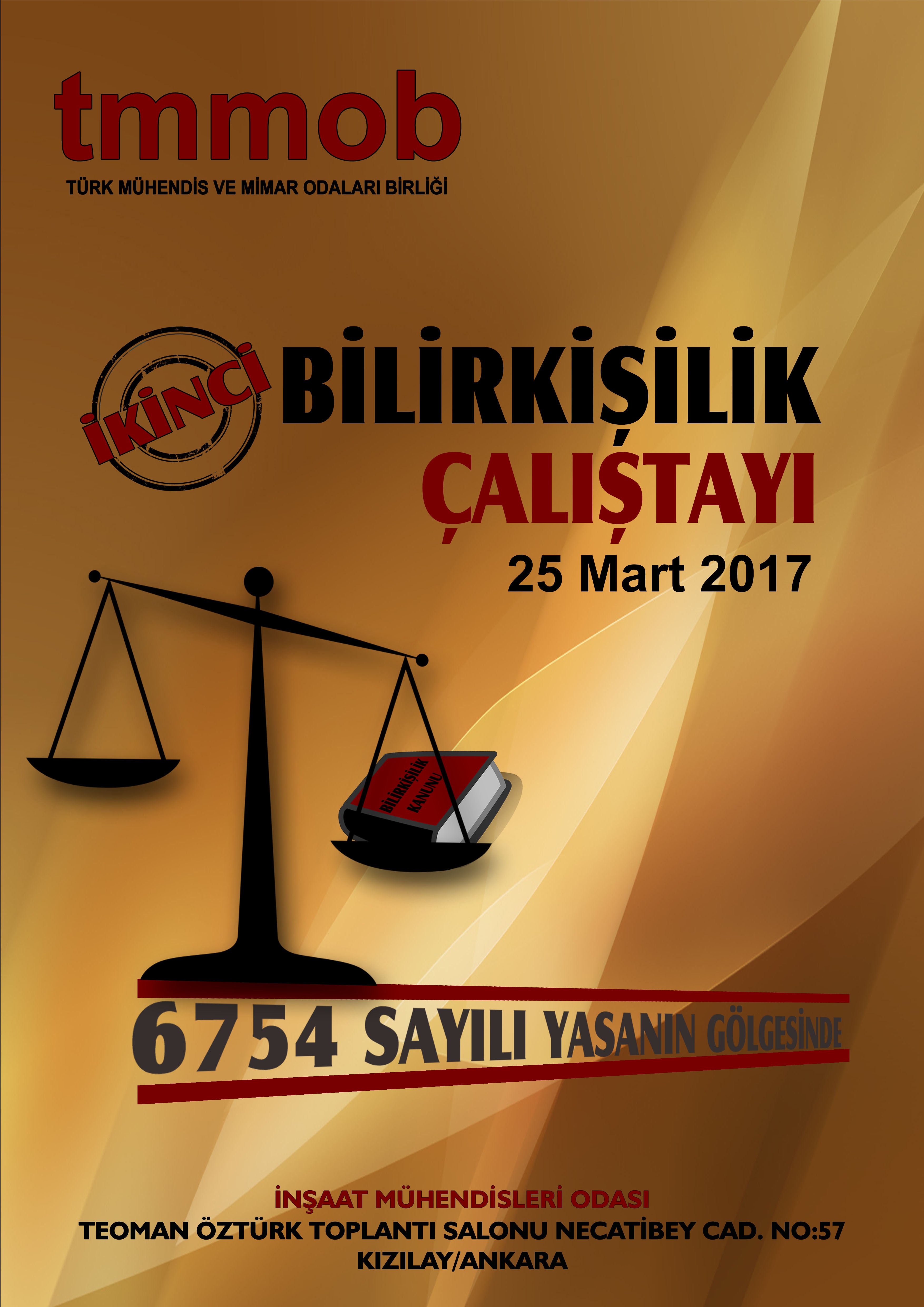 TMMOB 2. BİLİRKİŞİLİK ÇALIŞTAYI