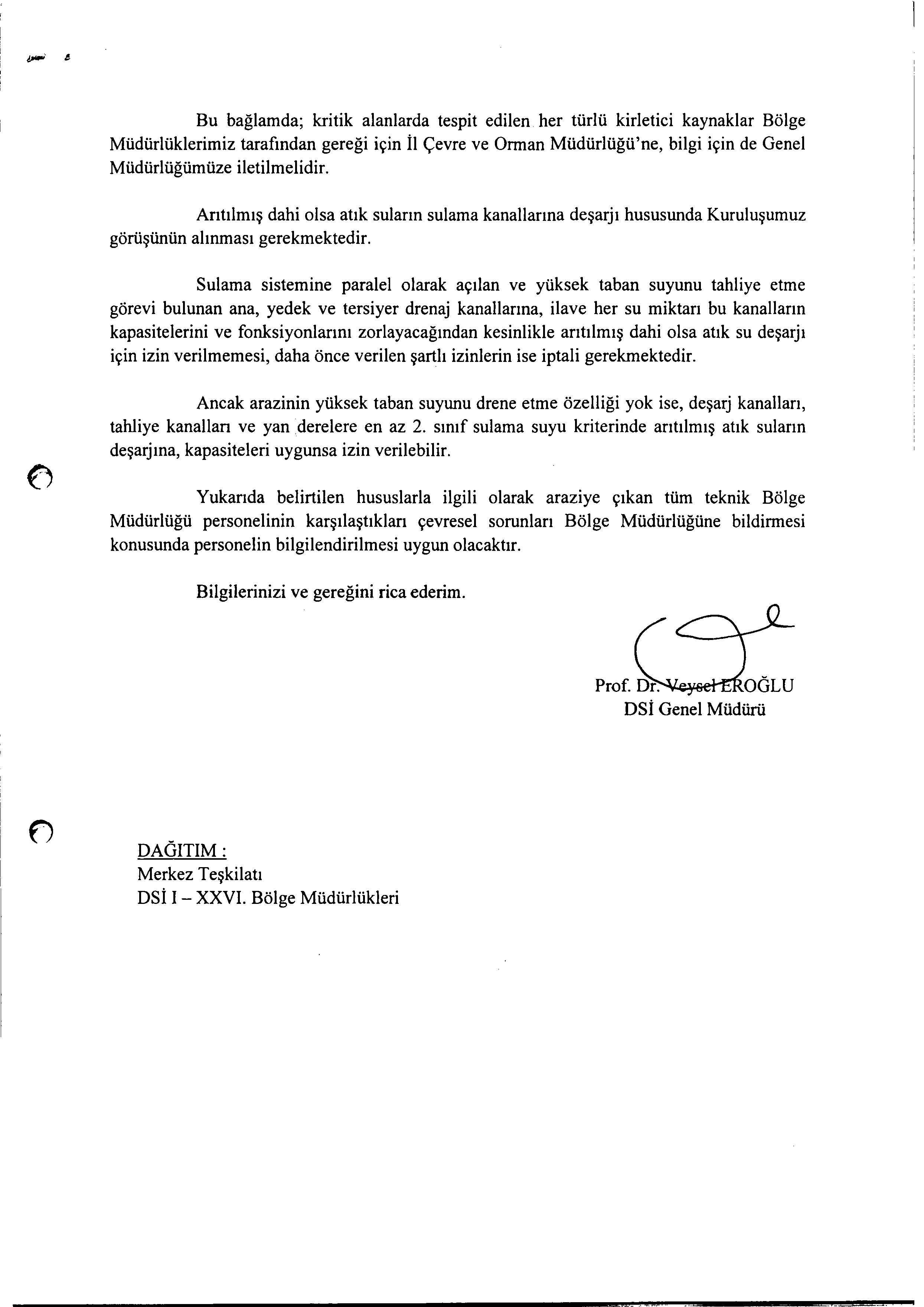 DSİ GENELGE 2