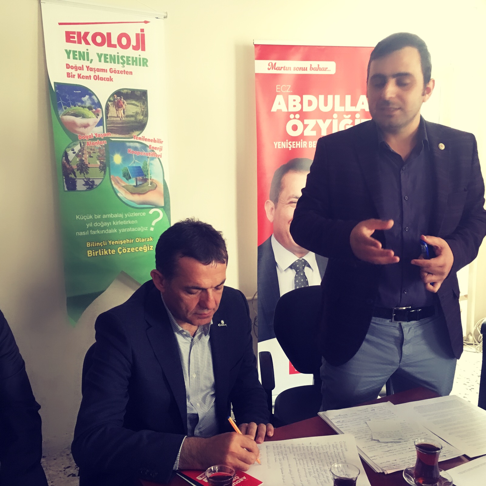 27 MART 2019 TARİHİNDE MERSİN YENİŞEHİR BELEDİYE BAŞKAN ADAYI SN.ABDULLAH ÖZYİĞİT, TMMOB ÇEVRE MÜHENDİSLERİ ODASI MERSİN ŞUBESİNİ ZİYARET ETTİ.