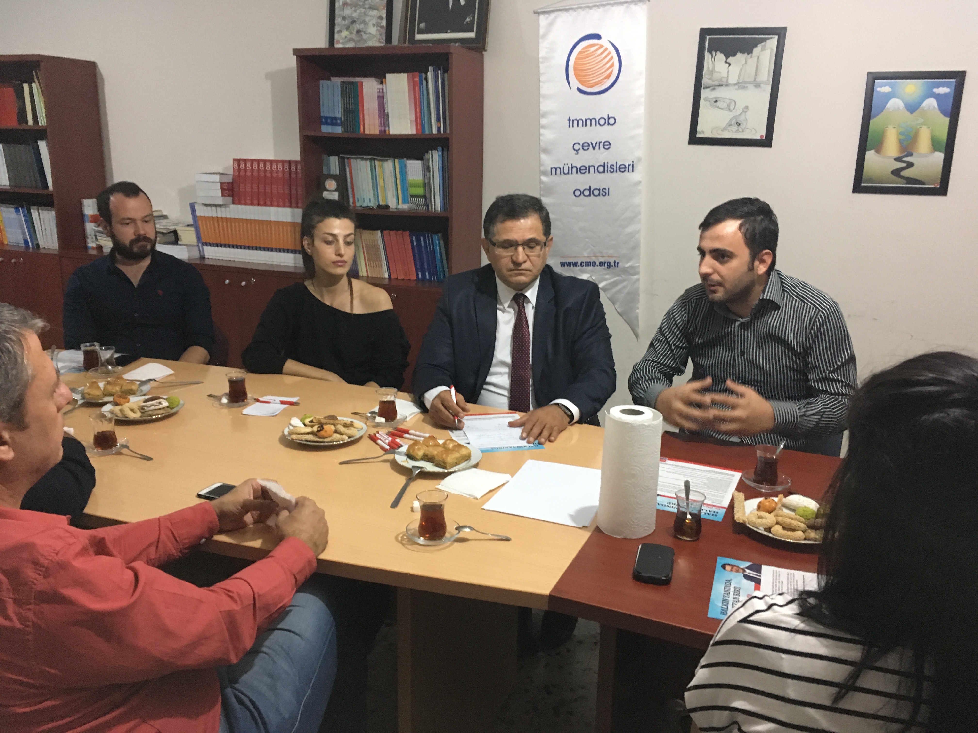 MERSİN YENİŞEHİR BELEDİYE BAŞKANI ADAY ADAYI DR. ÖNAL ÖZDEMİR ODAMIZI ZİYARET ETTİ.