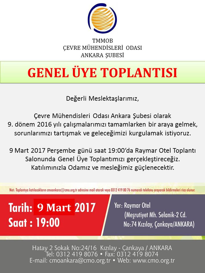 GENEL ÜYE TOPLANTISI